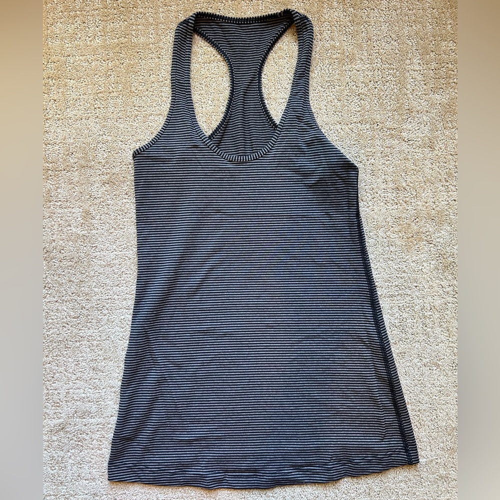 Lulu Lemon Striped Tank Top Racerback